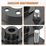 brake drum with nuts for EZGO